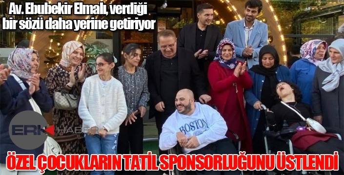 AV. Elmalı'dan anlamlı destek...
