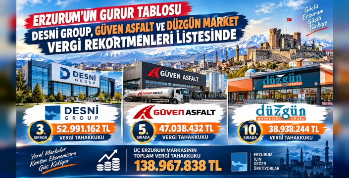 Desni Group, Güven Asfalt ve Düzgün Market rekortmenler listesinde