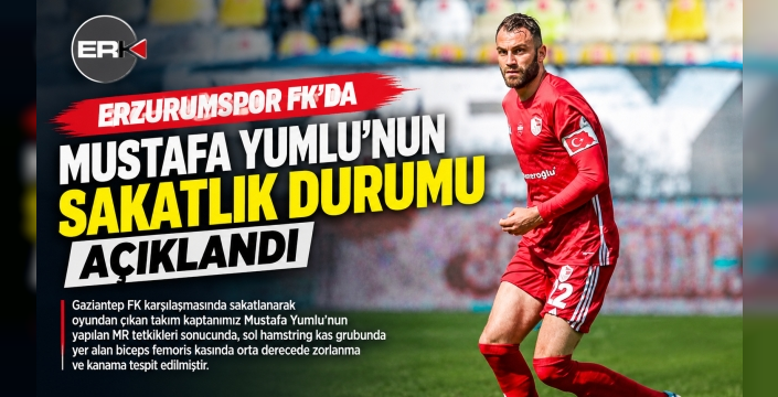 Erzurumspor’da Mustafa Yumlu Şoku! Kaç Maç Kaçıracak?