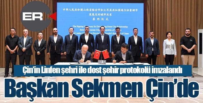 Başkan Sekmen Çin'de...