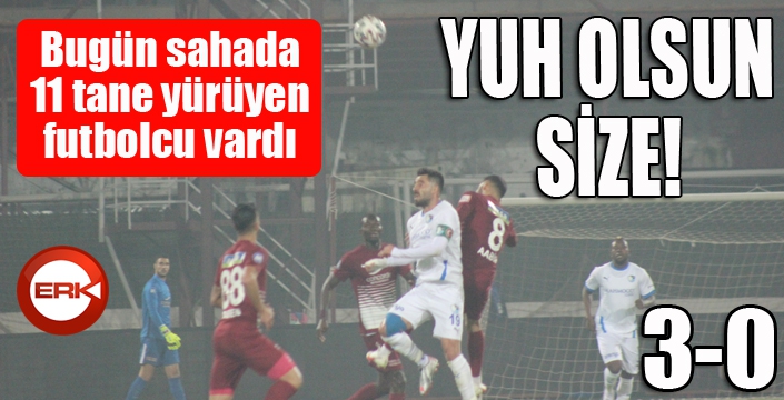 Dadaş 3 puana hasret kaldı...