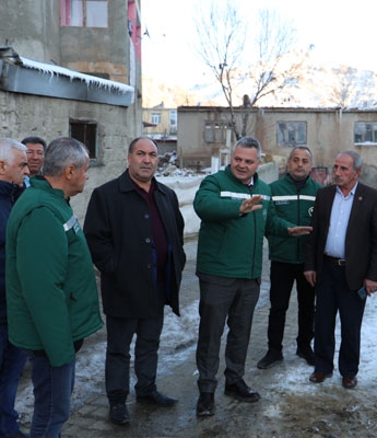 DSİ Bölge Müdürü Yavuz, Köprüköy'de...