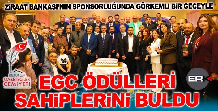 EGC ödülleri sahiplerini buldu