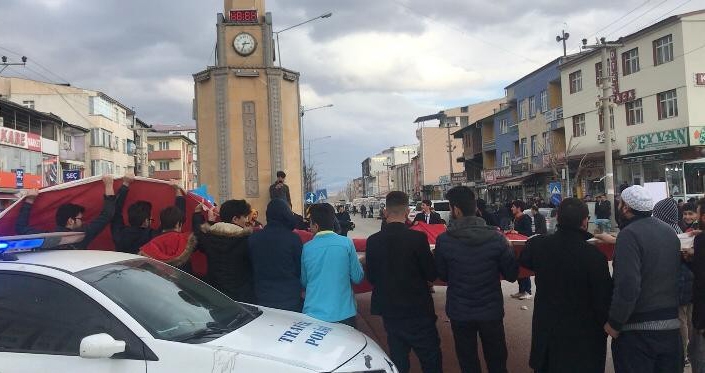 Horasan’da Doğu Türkistan için 