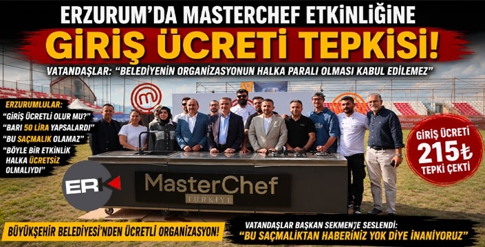 MASTERCHEF heyecanına 'giriş ücreti' gölgesi