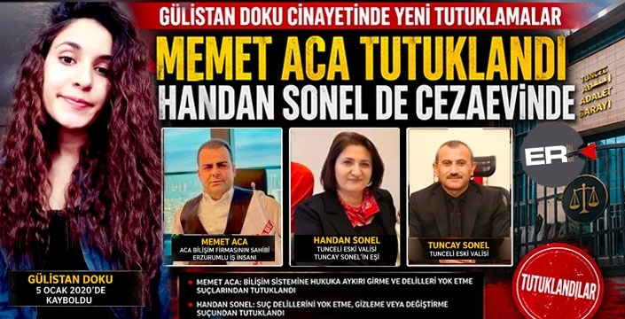 İş insanı Memet Aca, Gülistan Doku cinayetinden tutuklandı...