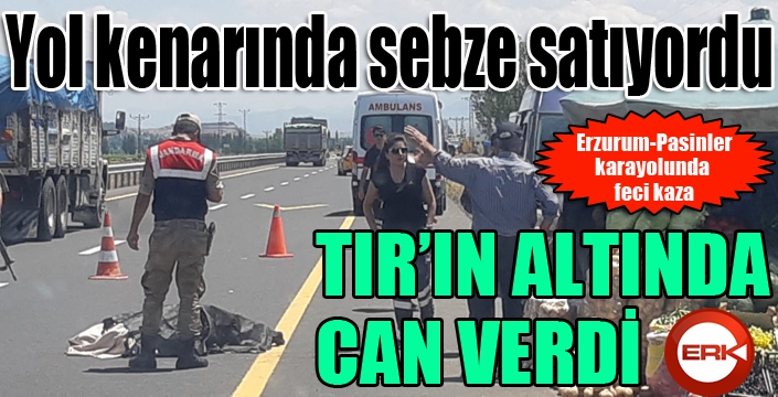 Pasinler’de trafik kazası: 1 ölü